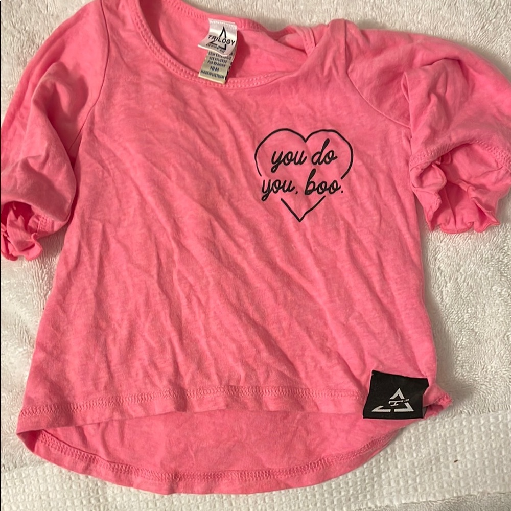 Pink Kids Shirt by